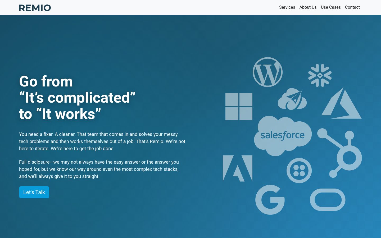 Remio Homepage