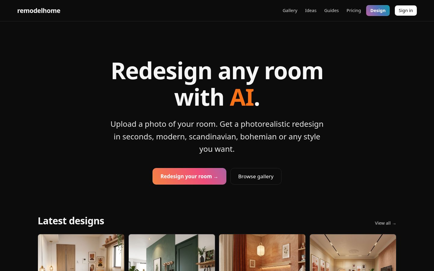 Remodel Home Homepage
