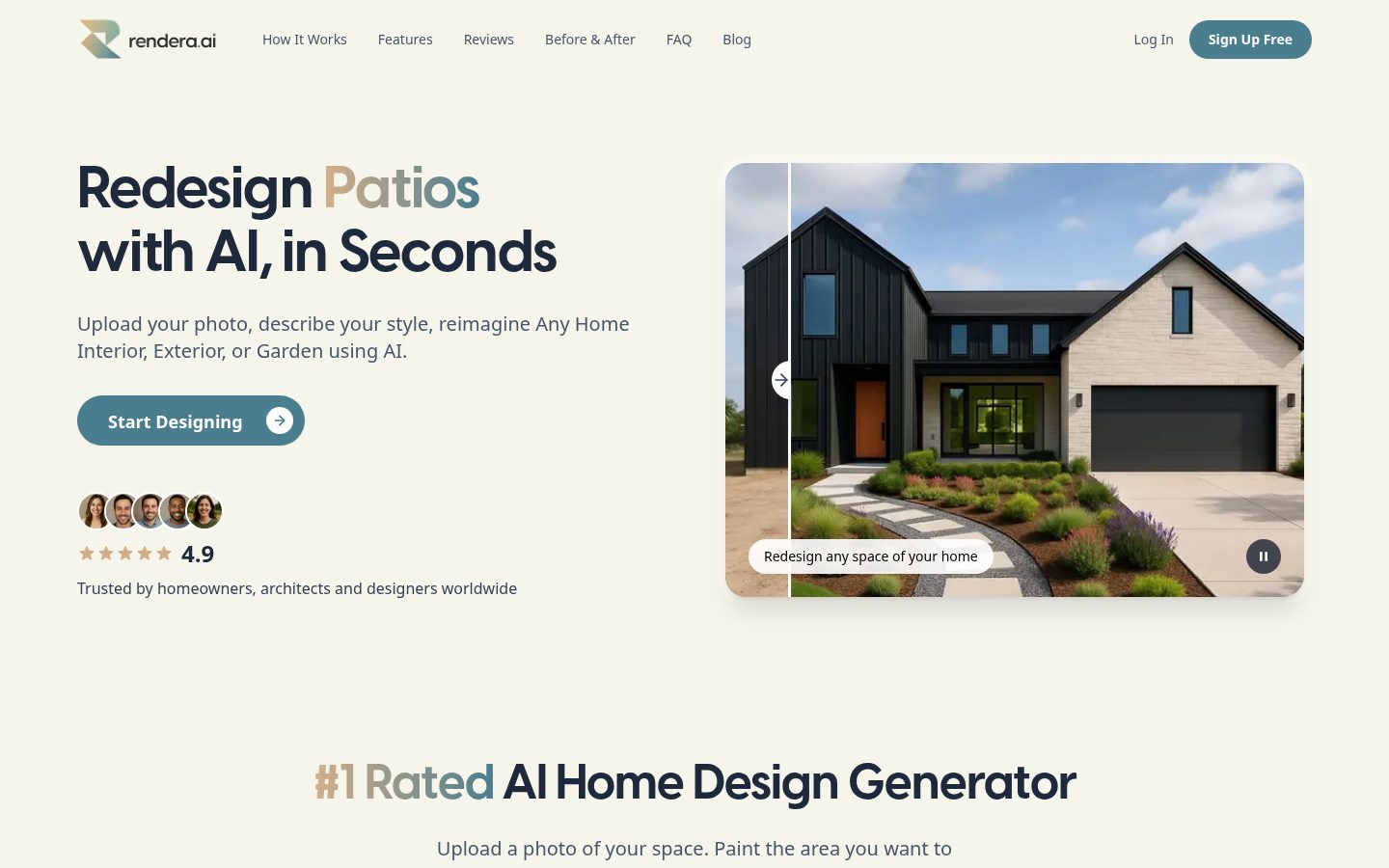 Rendera Homepage