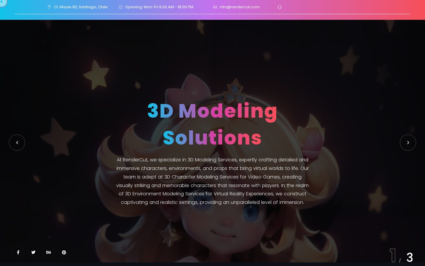 RenderCut Homepage