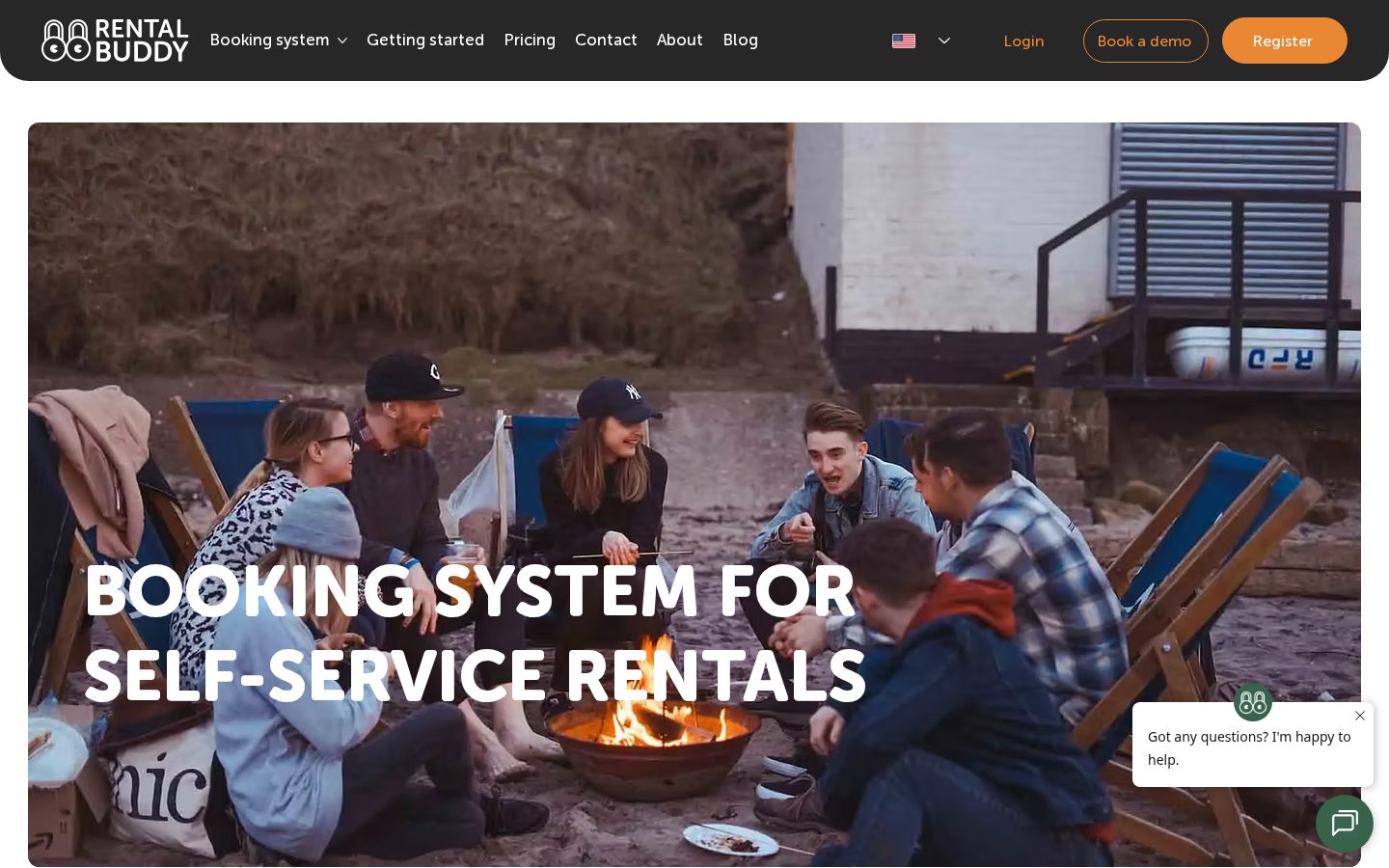 RentalBuddy Homepage