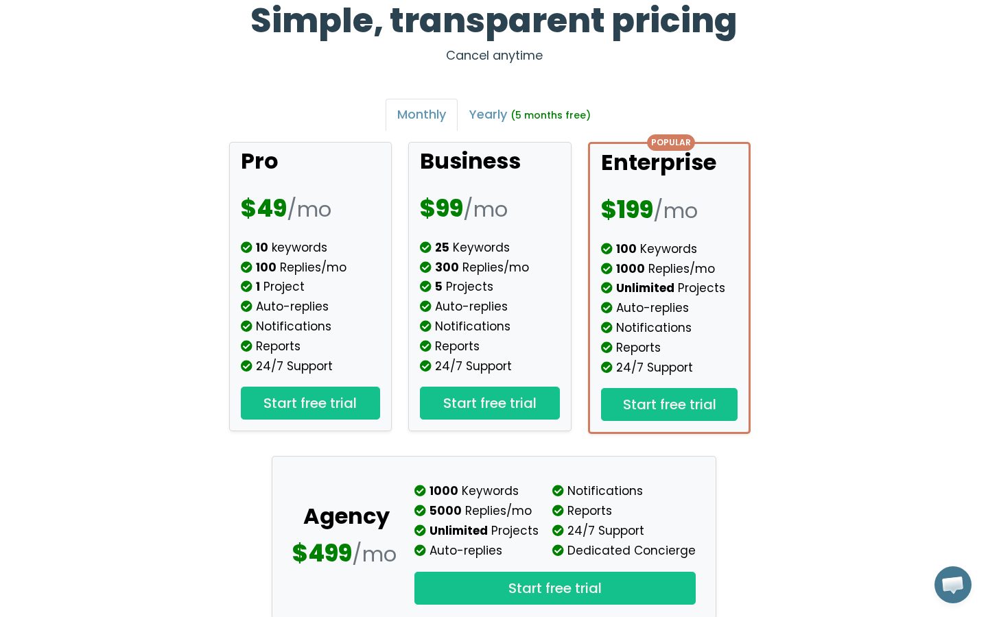 ReplyGuy Pricing