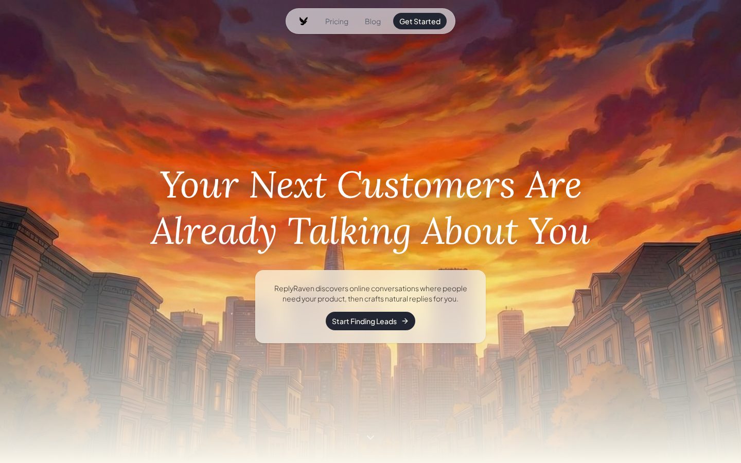 ReplyRaven Homepage