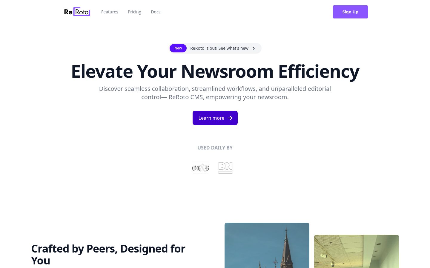 ReRoto Homepage