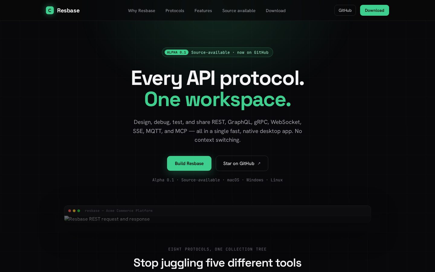 Resbase Homepage
