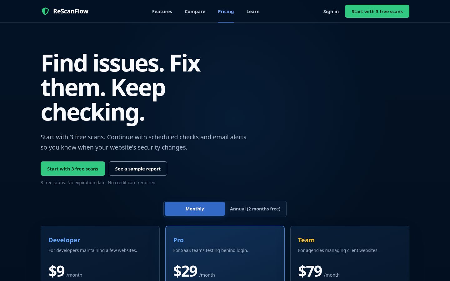 ReScanFlow Pricing