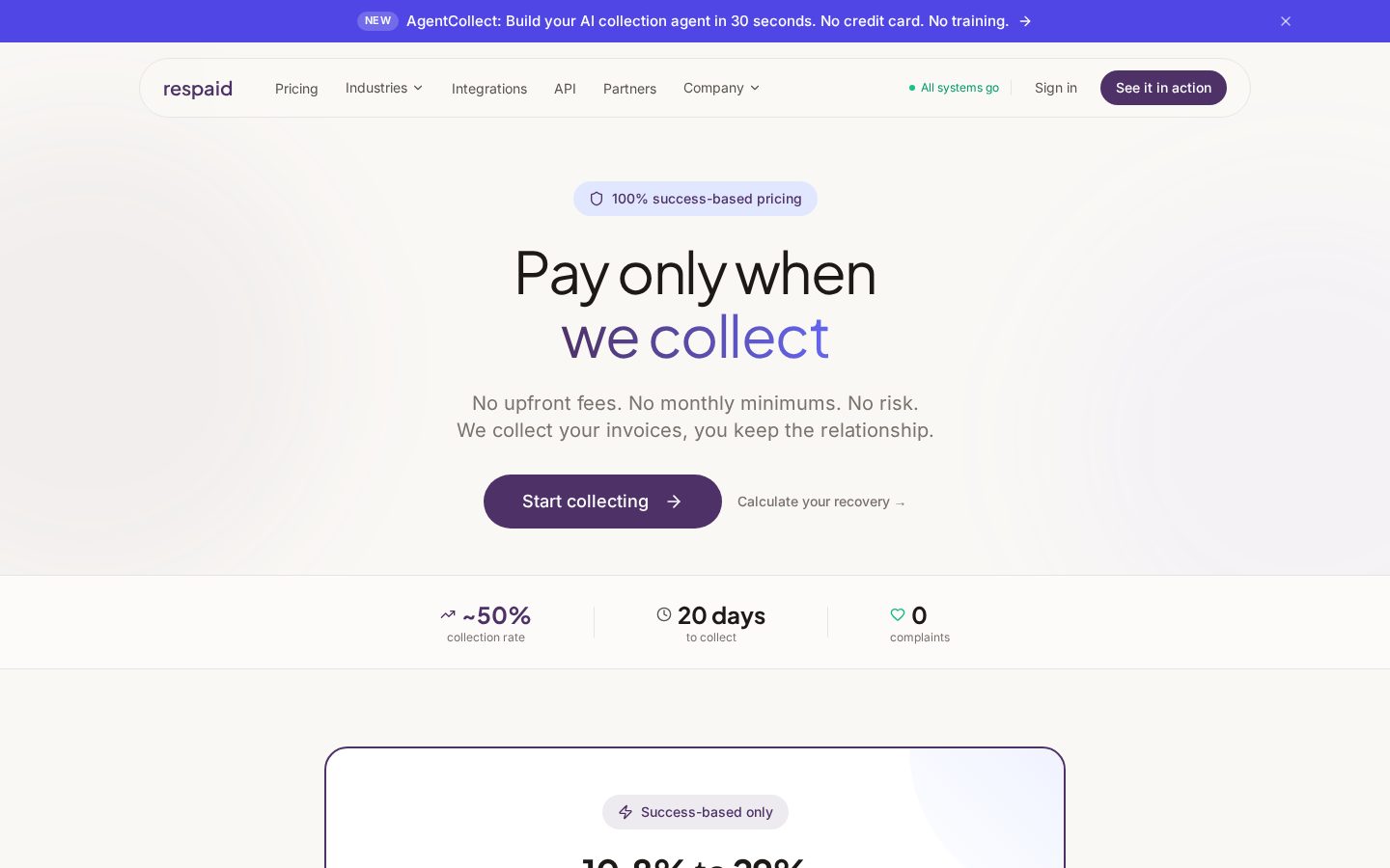 Respaid Pricing