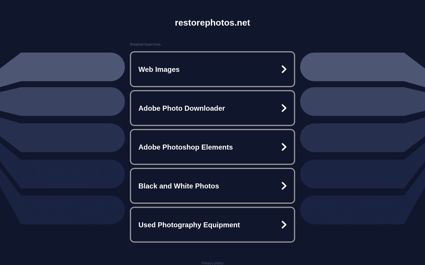 RestorePhotos Homepage