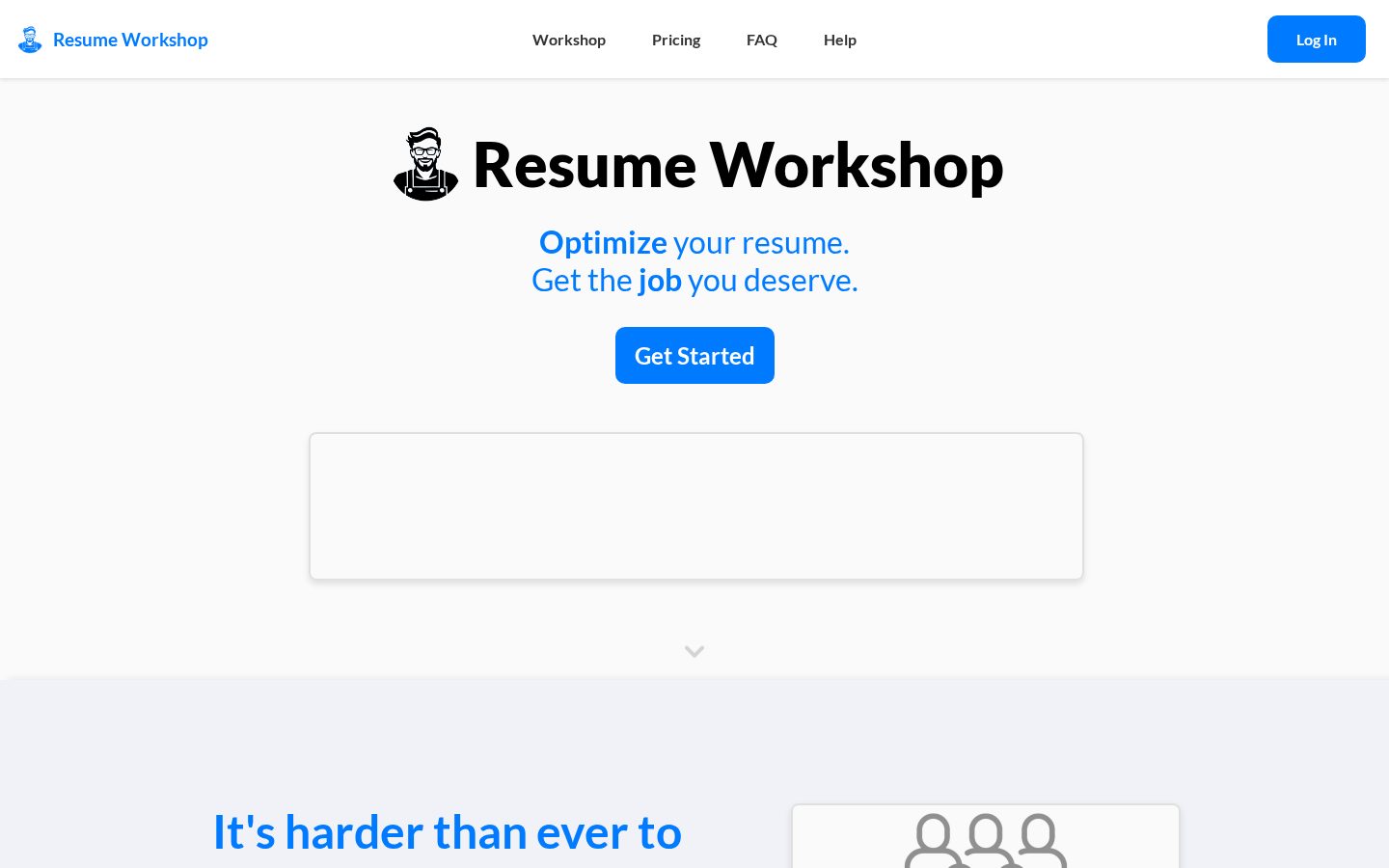 Resume Workshop Homepage