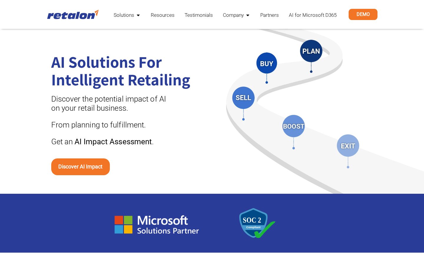 Retalon Homepage