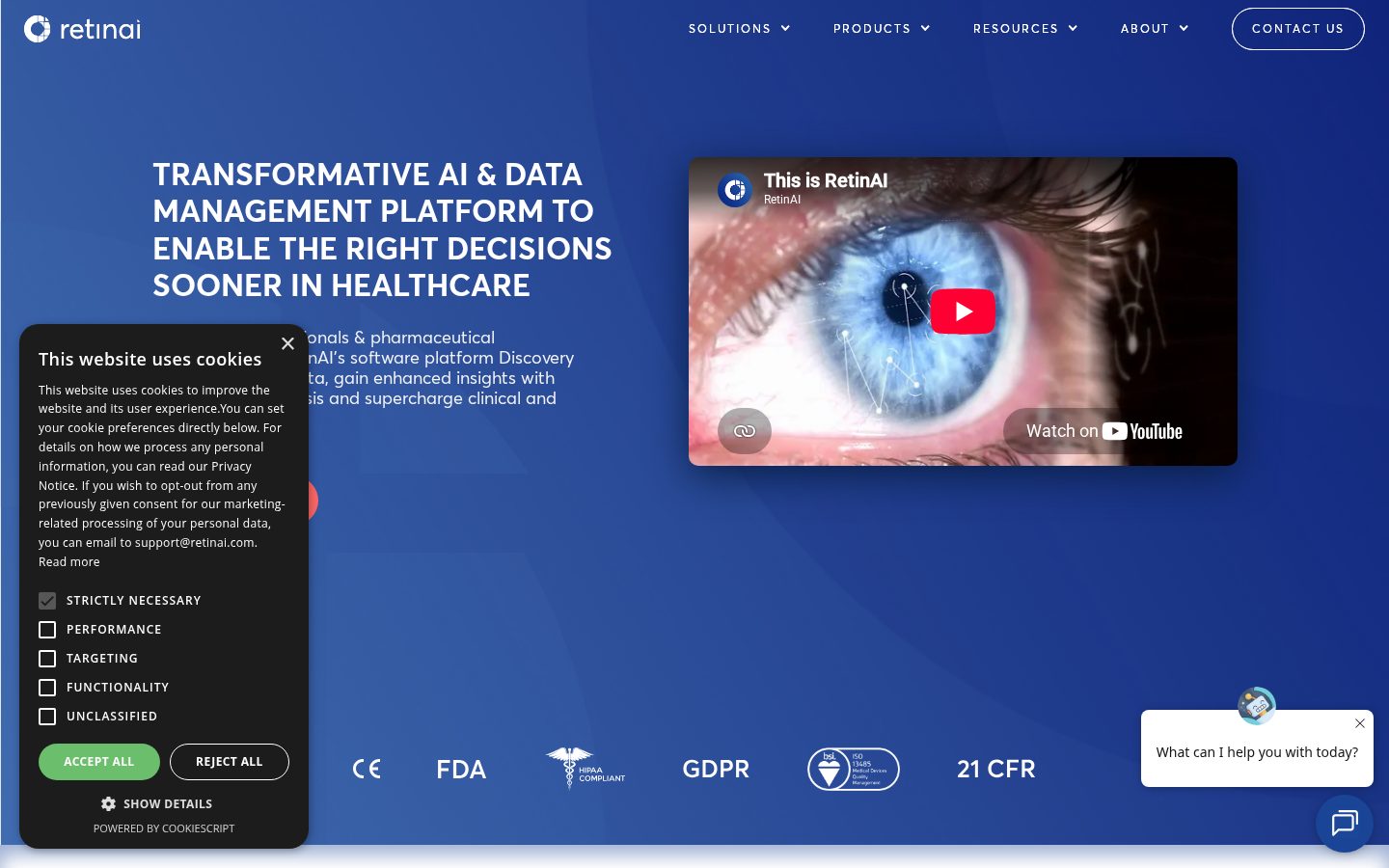 RetinAI Homepage