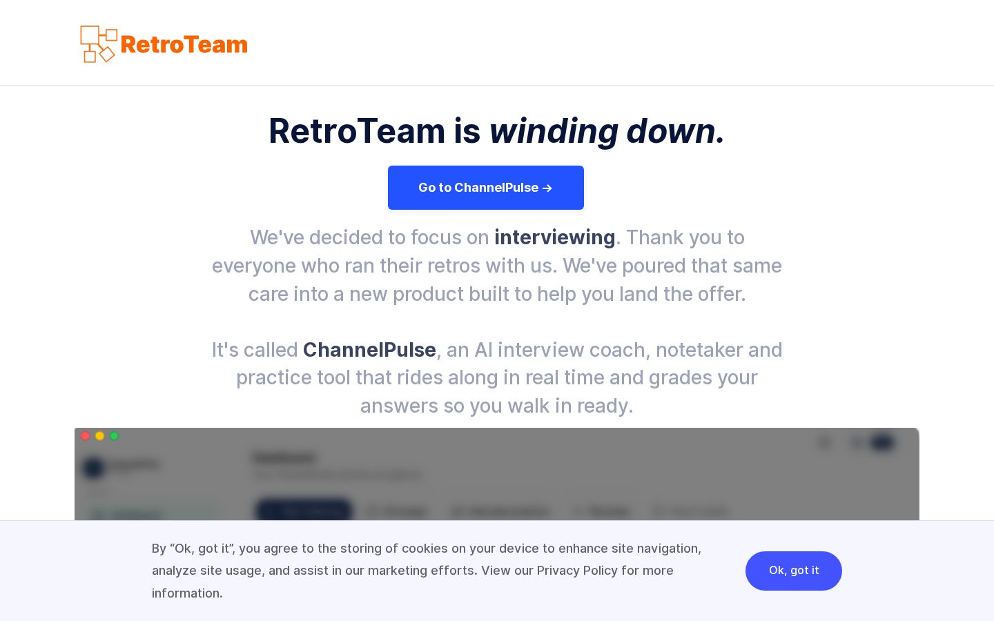 RetroTeam Homepage