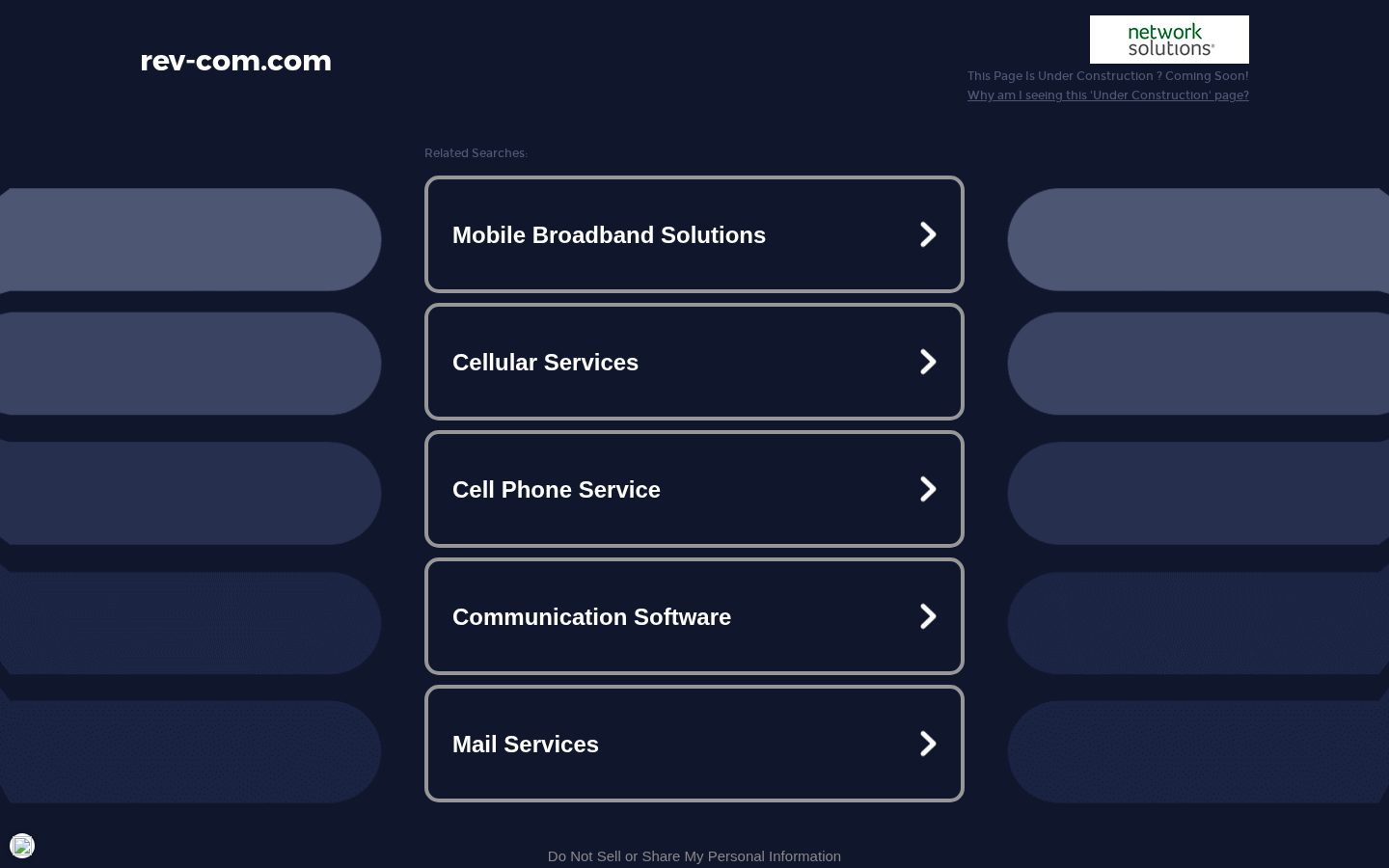 Rev Com Homepage