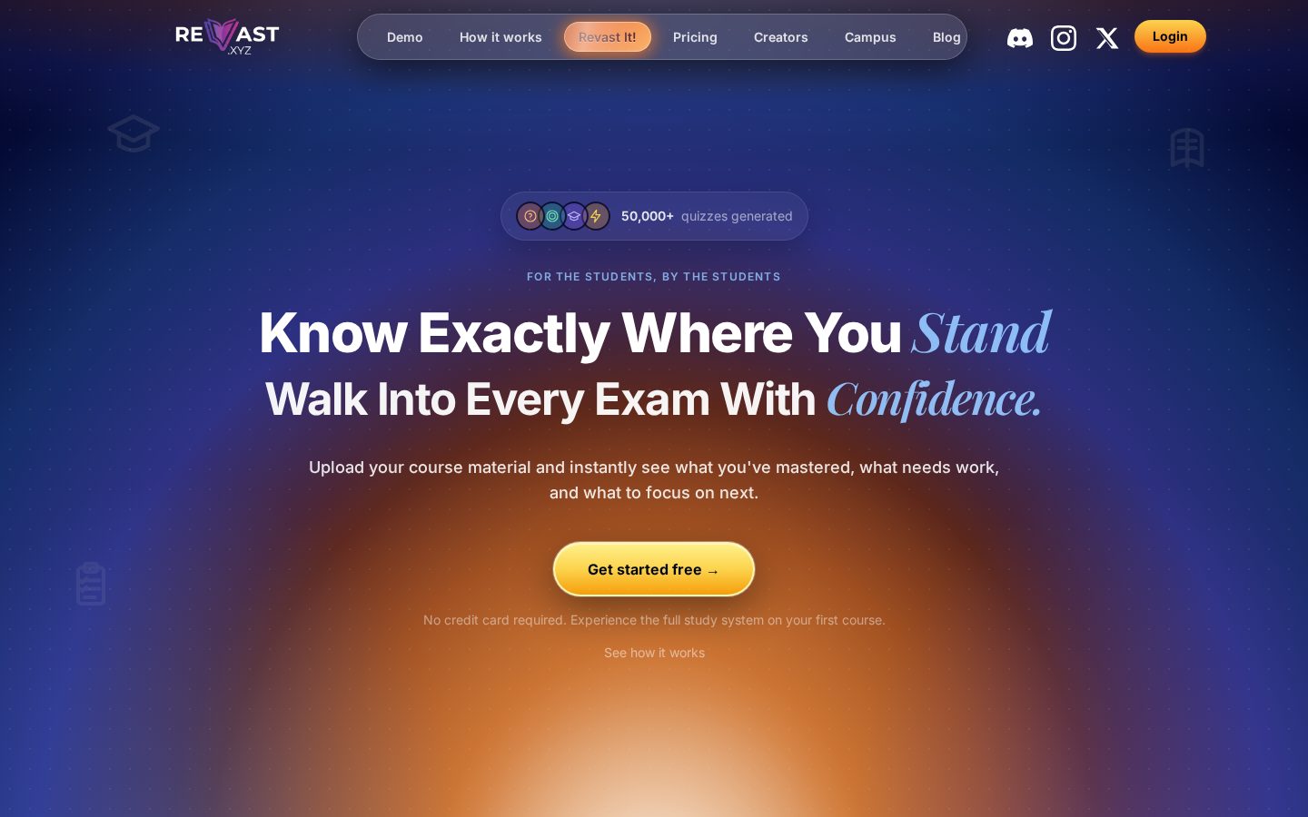 Revast Homepage