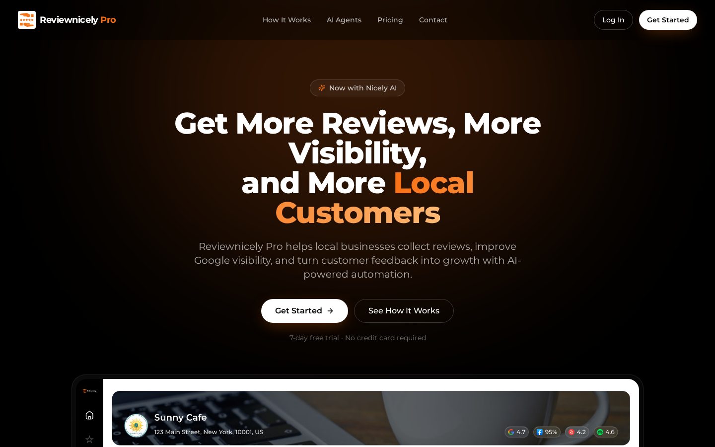 Reviewnicely Homepage