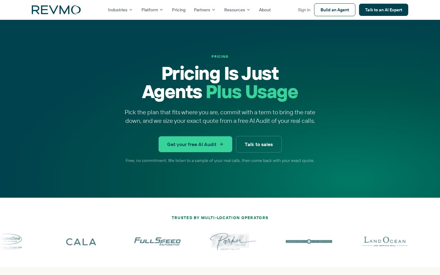 Revmo AI Pricing
