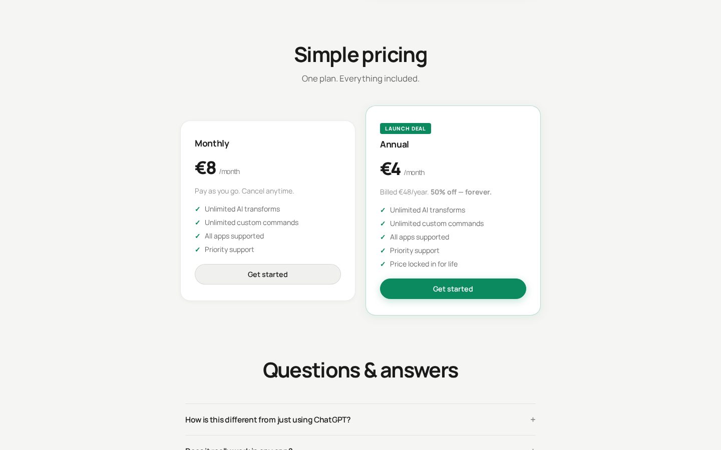 Revryte Pricing