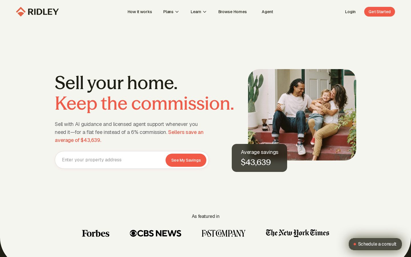 Ridley Homepage