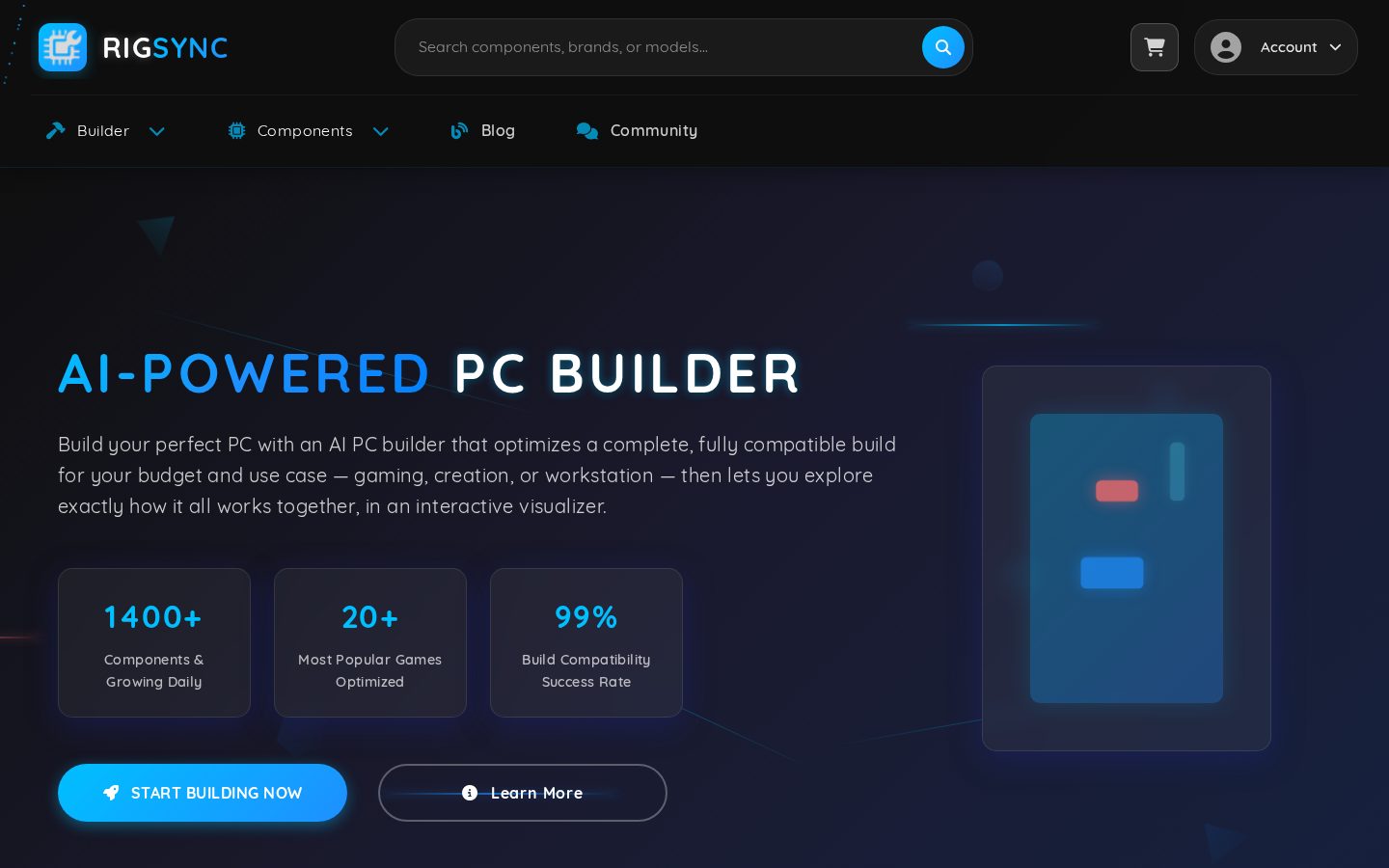 RigSync Homepage