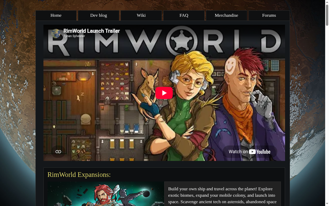 Homepage
