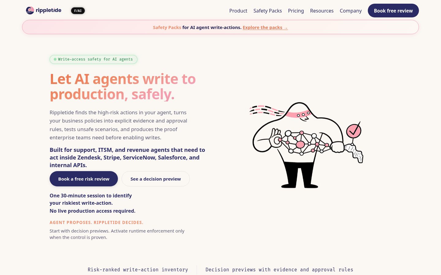 Rippletide Eval CLI Homepage
