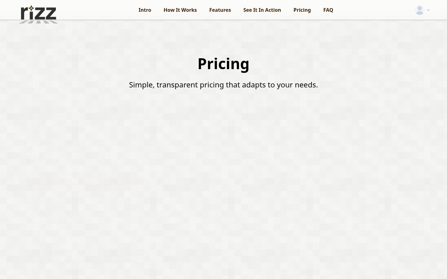 Rizz.farm Pricing