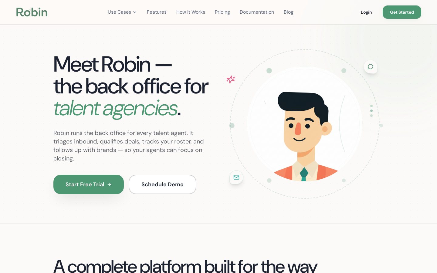 Robin Homepage