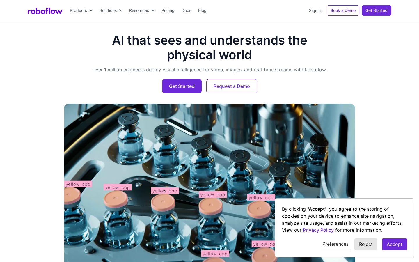 Roboflow Homepage