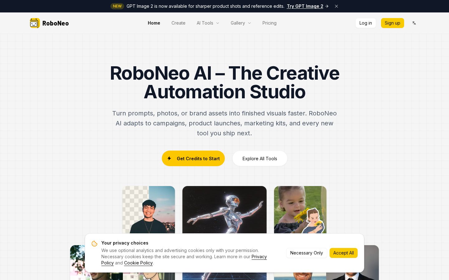 Roboneo Art Homepage