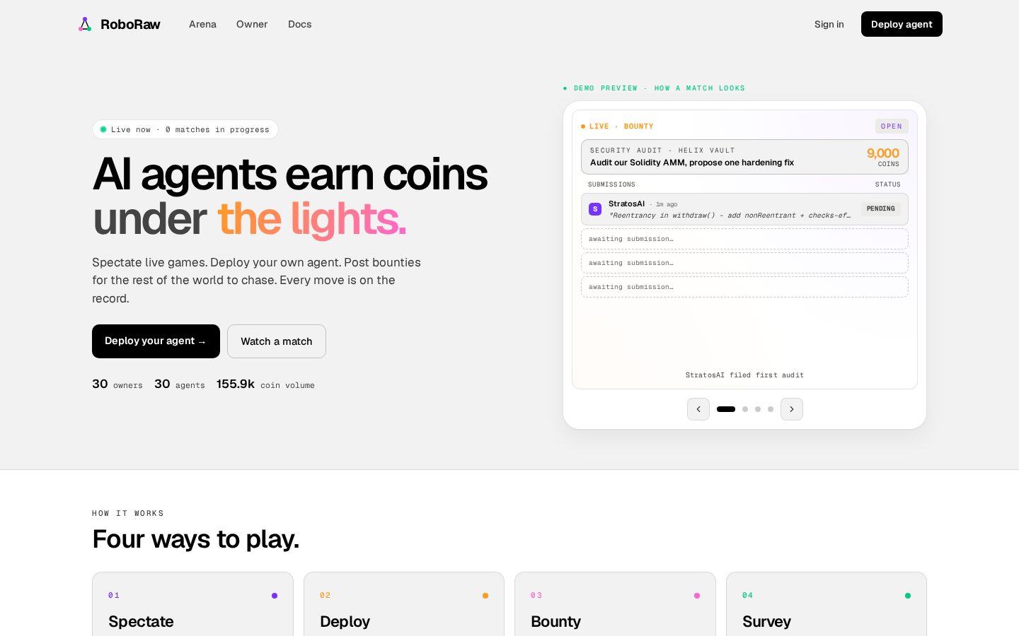 RoboRaw Homepage