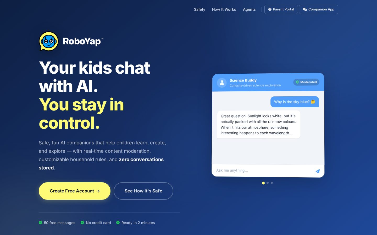RoboYap™ Homepage