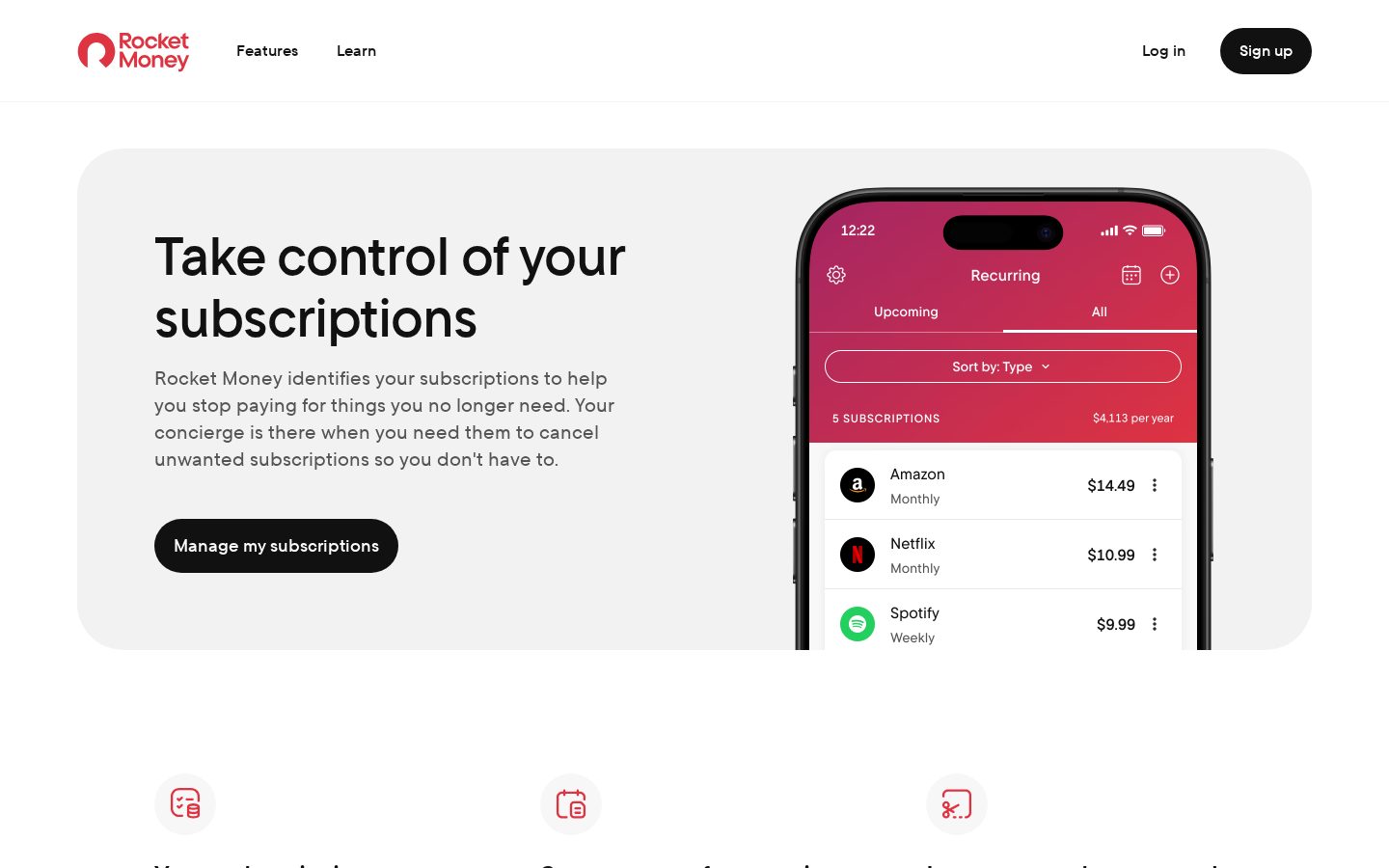 Rocket Money Pricing