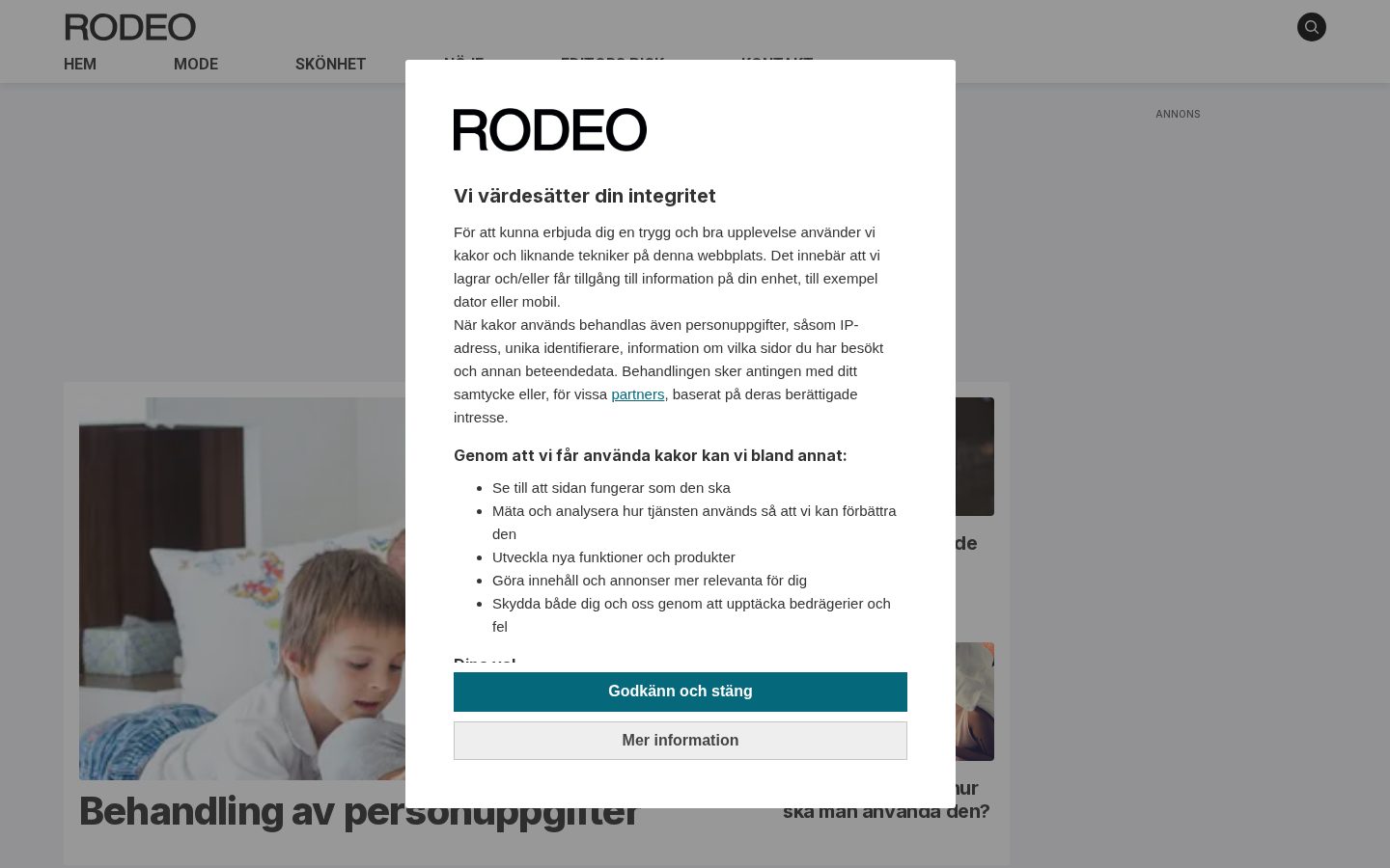 Rodeo Homepage