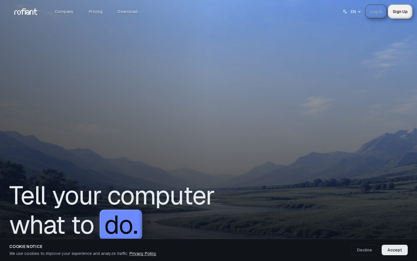 Rofiant Homepage