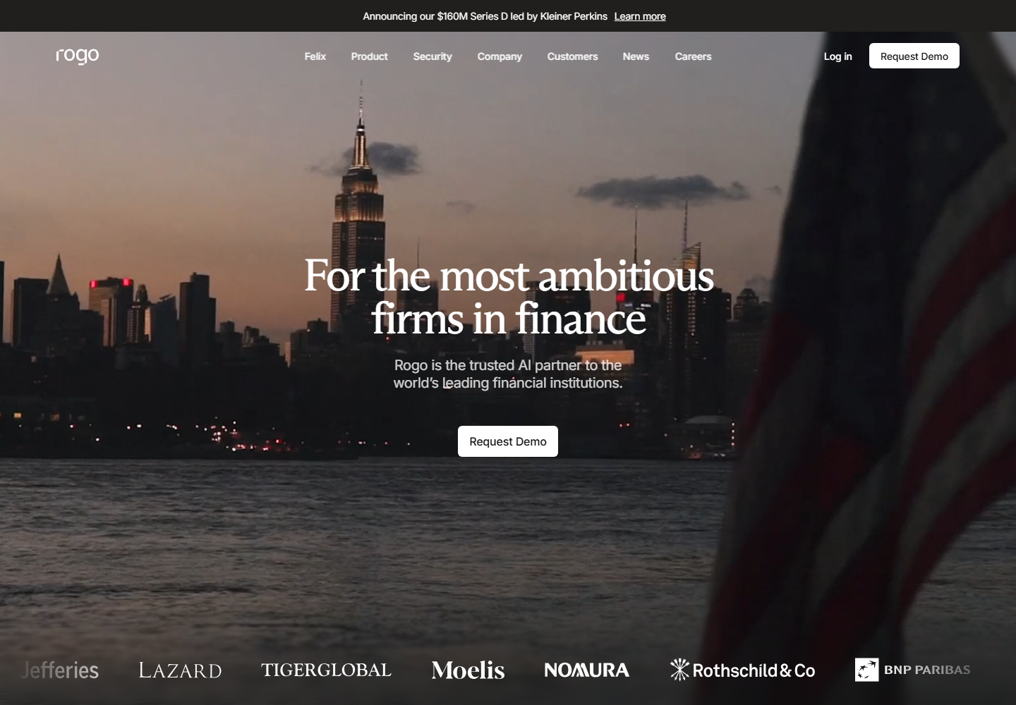 Rogo homepage