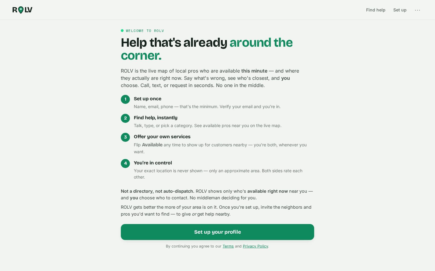 ROLV Homepage