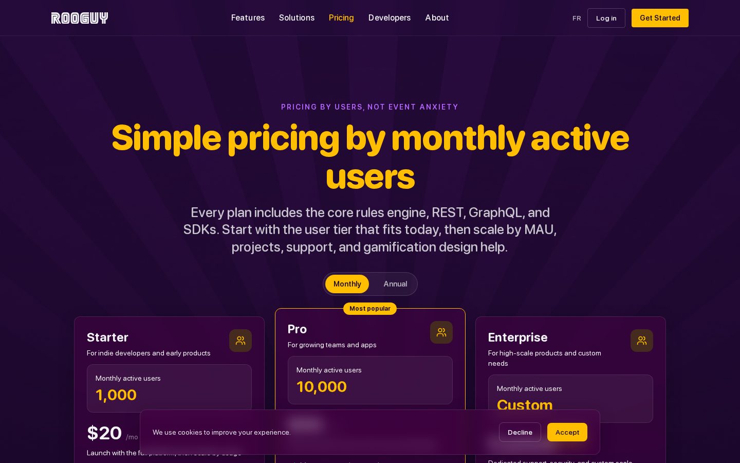 Rooguy Pricing