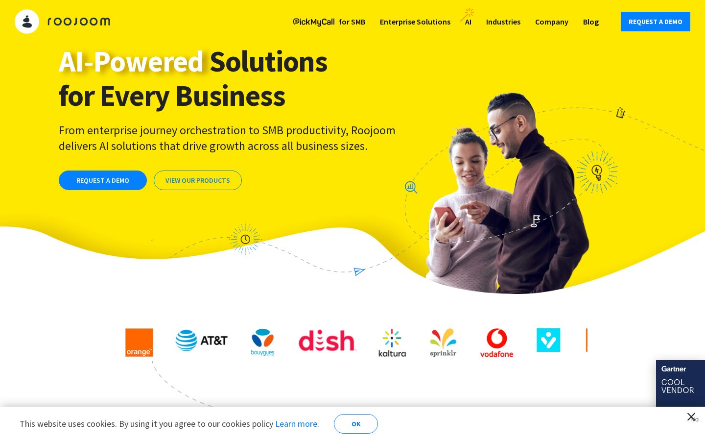 Roojoom Homepage