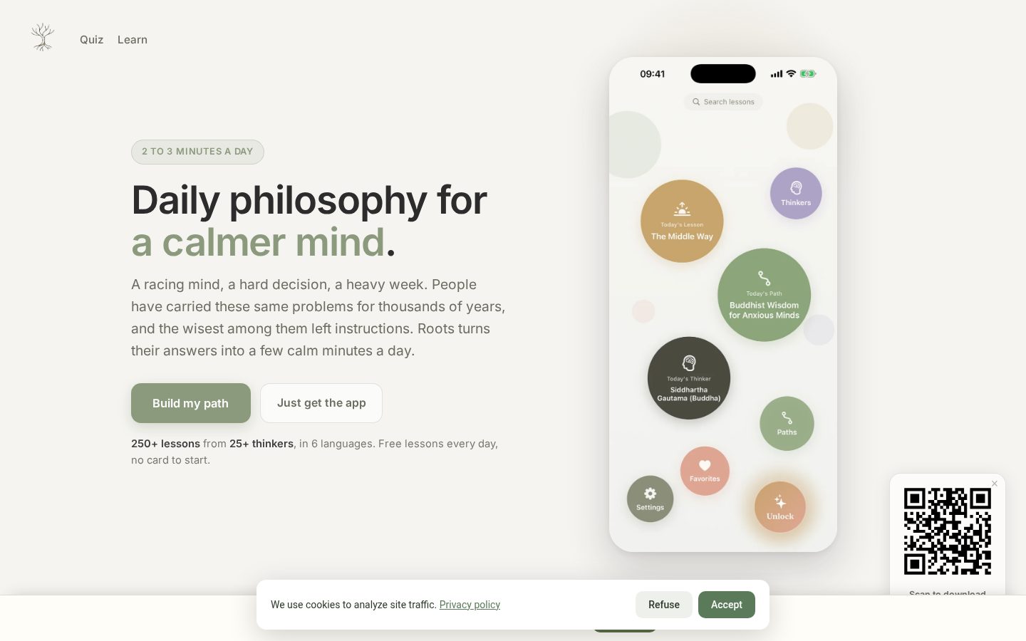 Roots Homepage