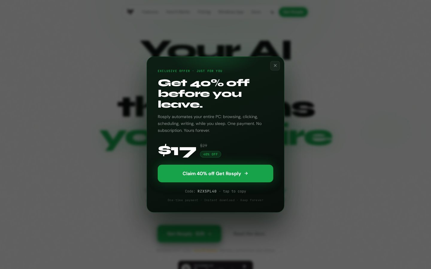 Rosply Homepage