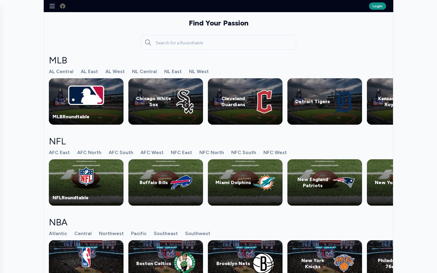Roundtable Homepage