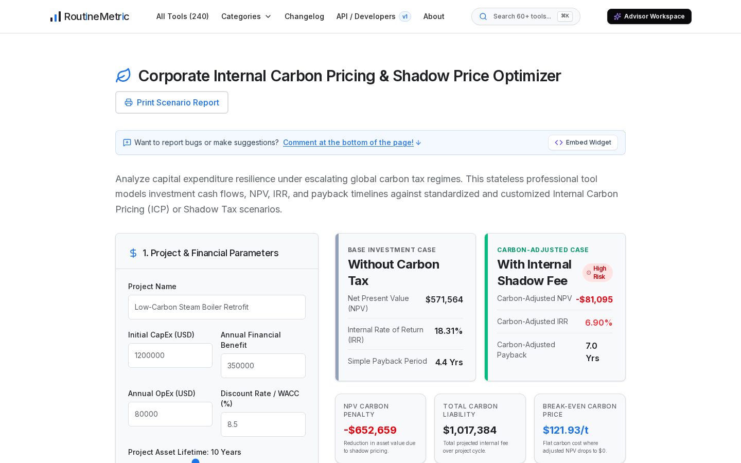 RoutineMetric Pricing