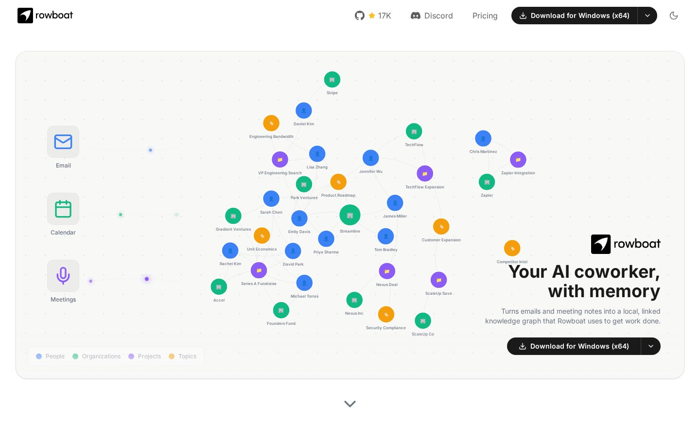 Rowboat Homepage