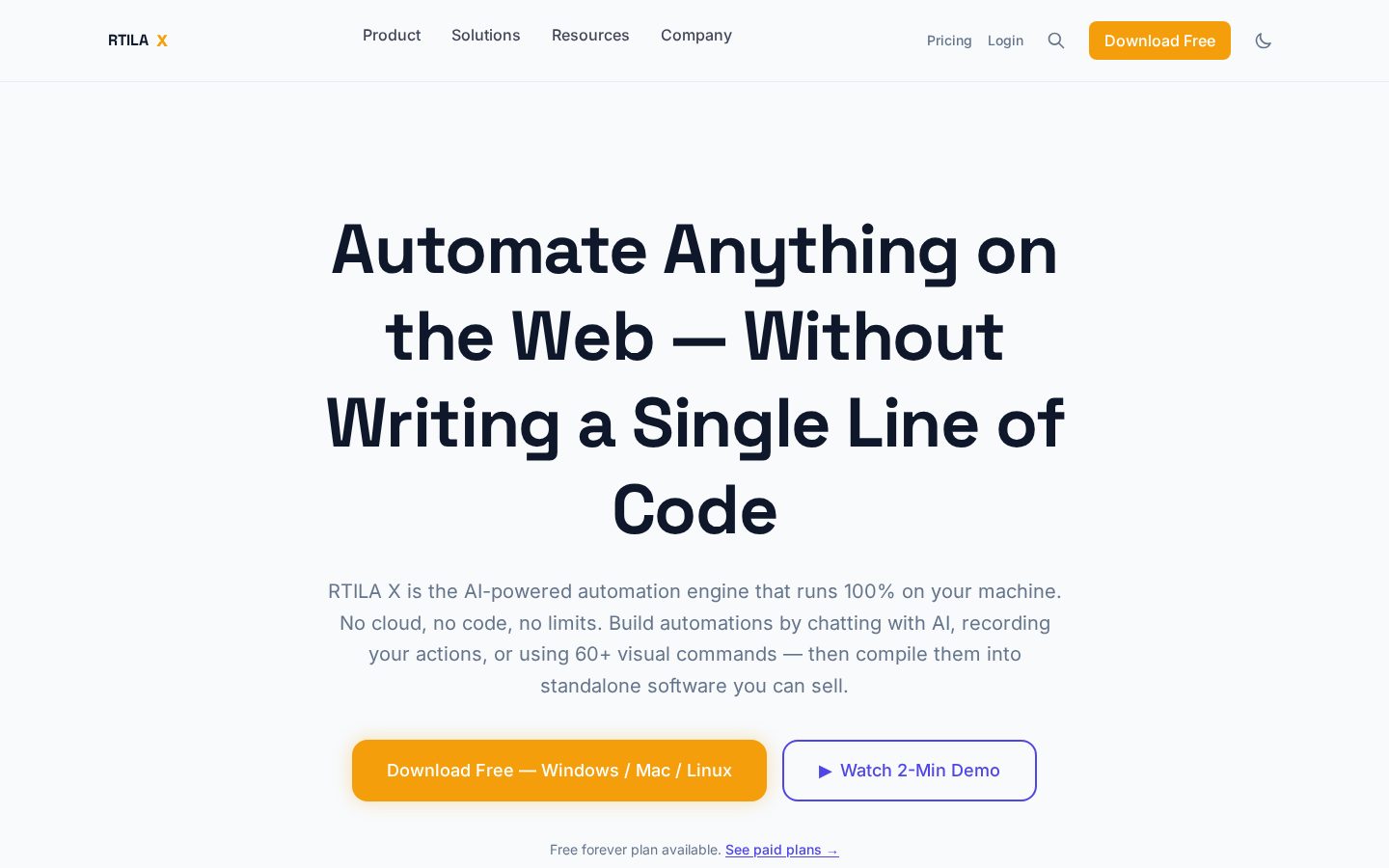 RTILA Homepage