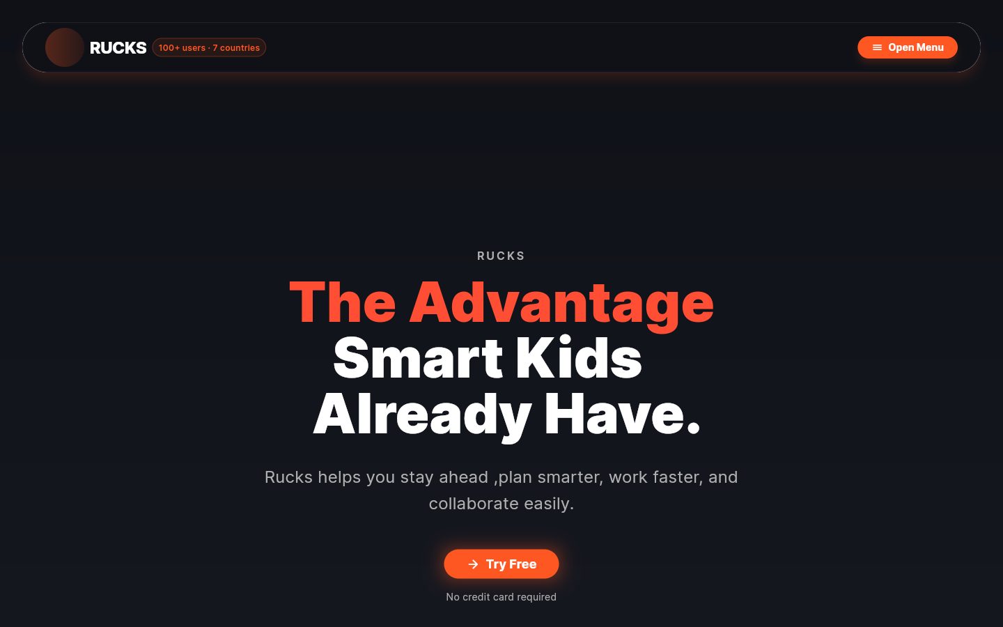 Rucks Homepage