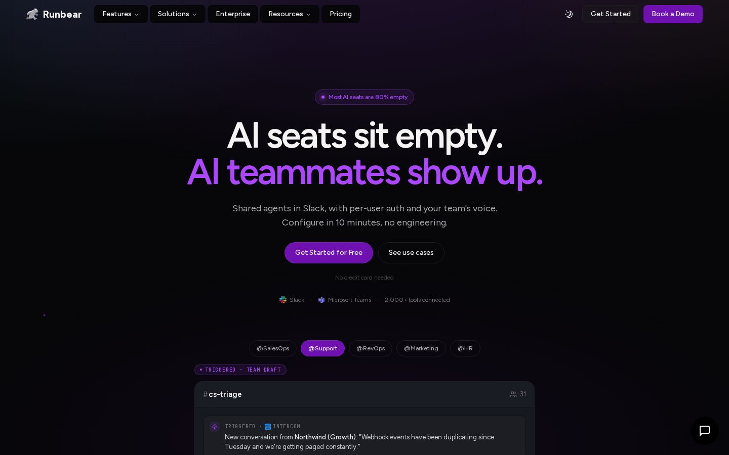 Runbear Homepage