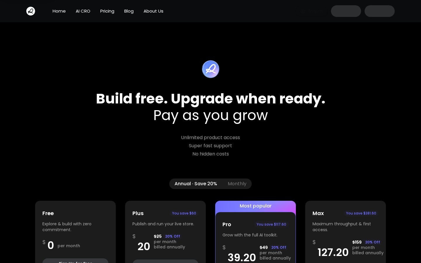 Runner AI Pricing