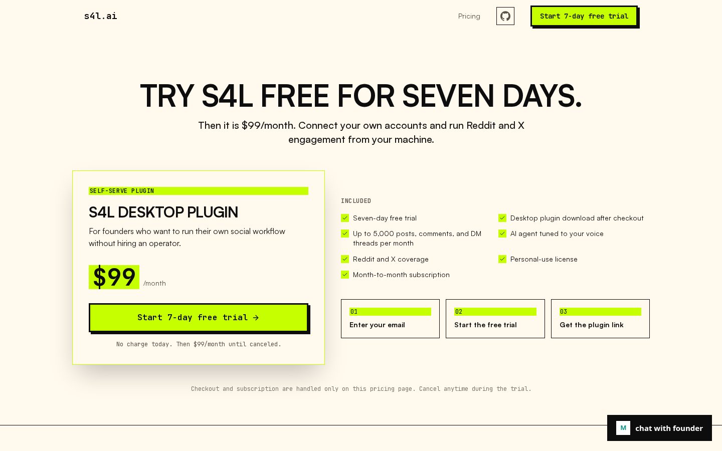 S4L Pricing