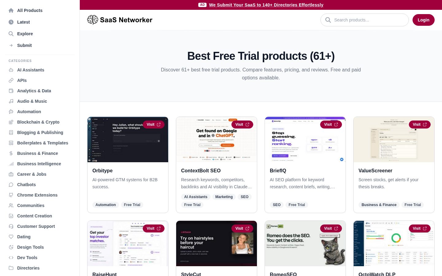 SaaS Networker Pricing