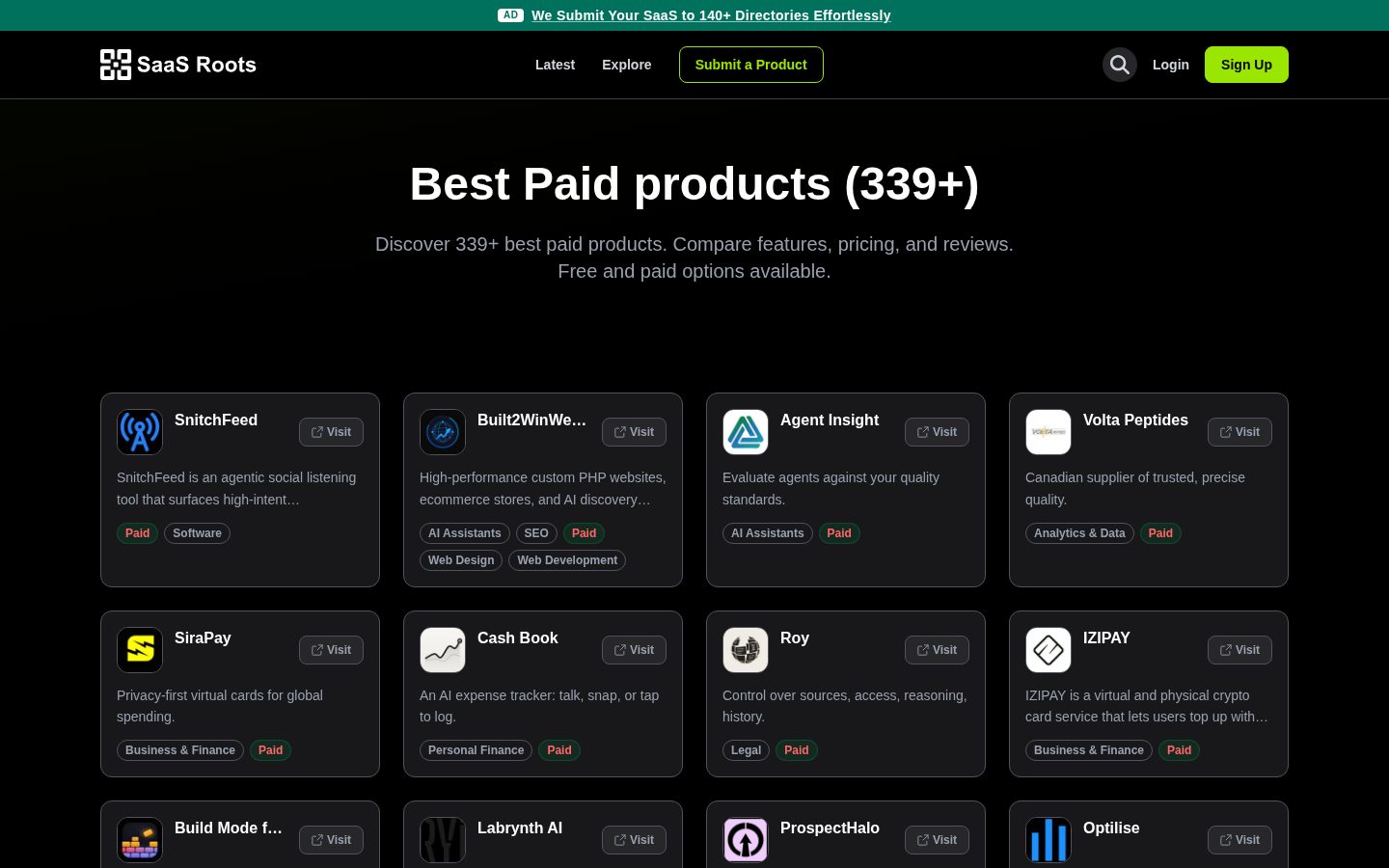 SaaS Roots Pricing
